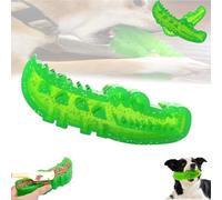 Générique Slow Feed Chew and Fetch Crocodile, Slow-Feed Chew & Fetch Crocodile Dog Toy, Dog Slow Feeder Puzzle Toy, Alligator Treat Dispensing Dog Toys, Medium & Small Dogs Teeth Cleaning (L-1PCS)