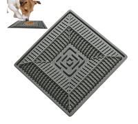 Générique Slow Feeder Cat Bowl, Silicone Interactive Feeding Mats, 7.87x7.87 inches, Promotes Healthy Eating Pace, Kitten Food Mat for Indoor, Outdoor Kittens Use, Iron, Yellow and Pink