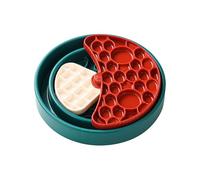 Générique Slow Feeder Dog Bowl - Suction Cup for Stability, Fun Puzzle Sļow-Feeding Boŵl | Dog Slow-Feeding Bowl to Reduce Stress & Promote Healthy Eating for Puppies & Dogs at Home