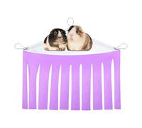 Générique Small Animal Hammock, Squirrel Cage Bed, Cozy Cage Hideouts, Soft Sleeping and Play Space, 17.72x12.4x10.63 inches, Ideal for Sugar Glider Chinchilla Dwarf Hamster Animals