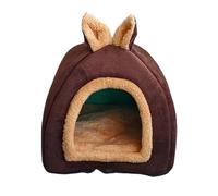 Générique Small Animal Nest Bed, Hedgehog Cage Cave, Removable Bunny Habitat, Warm Winter Non Slip Shelter, Soft House Choice, Suitable for Hamsters Ferrets Squirrels Hedgehogs