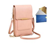 Générique Small Bags For Womens - Mini Phone Purse | Touchscreen Window Multi-Compartment | Women's Phone Wallet Pouch For Women Girls Mother Wife Adults Commuting Travel Beach Trip Music Festivals