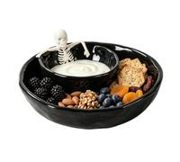 Générique Small Bowls for Dips Halloween Small Skull - Double Layer Gothic