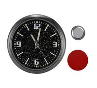 Générique Small Car Clock - Car Quartz Watch, Waterproof Quartz Watch Stick On, Carr Vent Dashboard Clock For Travel Driving Commuting Touring Men Women Drivers Truck Rv Suv Motorcycle And Boat