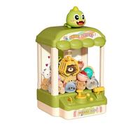 Générique Small Claw Machine | ABS 32x19x16.5cm Dinosaur Prize Toy Game Machine with USB & Battery Power | Prize Dispenser Game for Kids Boys Girls Birthday Party Home Playroom Family