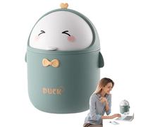 Générique Small Countertop Pail, Little Litter Basket, Portable Bedside Debris Holder for Vanity Table Coffee Station Nursery Tidy Accessory Room Decor Module Aesthetic Refuse Disposal Management Set