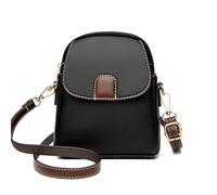 Générique Small Crossbody Bag for Women, Cell Phone Purse with Blocking & Strap (Black)
