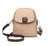 Générique Small Crossbody Bag for Women, Cell Phone Purse with Blocking & Strap (Khaki)