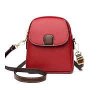Générique Small Crossbody Bag for Women, Cell Phone Purse with Blocking & Strap (Red)