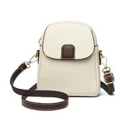 Générique Small Crossbody Bag for Women, Cell Phone Purse with Blocking & Strap (White)