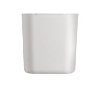 Générique Small Desk Trash Can - Desktop Wastebasket Organizer for Cleanliness | PP with Lid Odor Control, Compact Modern Garbage Bin for Bathroom Kitchen Office Dorm Counter