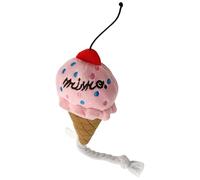 Générique Small Dog Toys Squeaky | Soft Cotton Puppy Teething Toys | Pet Sounding Toy, Immersive Food Shape Chewing Plush Teething, Enrichment Puzzle Toy Sniffing Plaything Dog Food Hiding