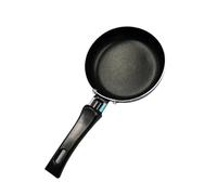 Générique Small Egg Frying Pan - Non Stick Stainless Steel Egg Pan - Rustproof Cooking Gadgets With Comfortable Handle, Hangable Skillet For Kitchen, Cafes, Restaurants