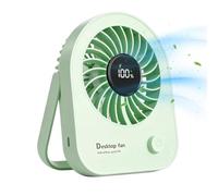 Générique Small Fan - Desk 180 Adjustable Rechargeable Personal Cooling