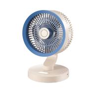 Générique Small Fans for Bedroom | Rechargeable Cooling Remote Control | Portable Quiet Desk Fan Wall Mount | for Home Living Room Office School Dorm Camping Travel Summer Fishing