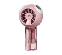 Générique Small Handheld Misting Fan | Cooling Hand Fans With LED Display