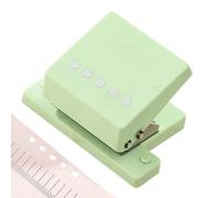 Générique Small Hole Punch - Manual Multi-Functional Portable Non-Slip Tools,Paper Hole Puncher | for Notebook Planner Studio Scrapbook Cards Photo Album Envelope Letter