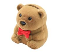 Générique Small Jewelry Box | 3D Cute Fun Efficient Velvet Cartoon Home Supplies Stylish,Jewelry Box Travel Case, Sentimental Gift Choice For Women Countertop Home Outdoor Offices Tablets Snack