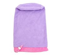 Générique Small Pet Bath Towel Bag, Hamster Absorbent Pouch, Breathable Drying Wrap, Adjustable Drawstring Towel, Quick Dry Holder for Rabbit Chinchilla Kitten Grooming 14.17x9.06 inches