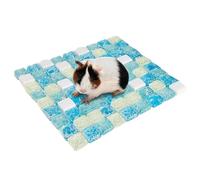 Générique Small Pet Cooling Mat, Portable Plate Cool Pad for Smalls Little Animals, Indoor Cold Sleeping Bed for Hedgehogs, Kittens, Rabbits, Hot Weather Floor Use in Home Or Apartment