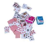 Générique Small Playing Card Deck - Mini Playing Cards | Mini Fun Miniature Poker | Poker Cards for Men Women Travel Adults Party Favor Camping Game Nights Friends Familys