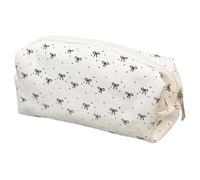 Générique Small Stationery Organizer, Aesthetic Bow Pattern, 7.28x2.56x2.95 inch Lightweight & Large Capacity Box, Portable Use for Classroom, College, Travel, Teen, Kids, Indoor, and Girls
