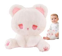 Générique Small Stuffed Bear, Plush Doll Toy, Cuddly Hugging, Soft Cozy Texture, Lightweight Portable Design, Ideal for Children Room Decoration and Party Favors, 3.94x3.94x8.66 inches