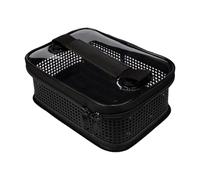 Générique Small Tackle Bag, Lightweight Mesh Soft Bait Organizer, Large Capacity Storage, Ideal for Casting, Jigging, Catfish, Saltwater Fishing, Backpacking Trips 7.87x5.51x3.15 inch