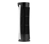 Générique Small Tower Fan, Adjustable Quiet Cooling Fan, 10-Inch Compact Floor with 2 Speeds, Space-Saving Standing Fans for Bedroom Living Indoor Air Circulation 10.24x2.95 inches