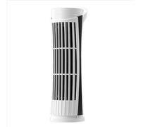 Générique Small Tower Fan, Adjustable Quiet Cooling Fan, 10-Inch Compact Floor with 2 Speeds, Space-Saving Standing Fans for Bedroom Living Indoor Air Circulation 10.24x2.95 inches