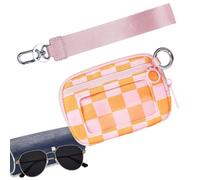 Générique Small Zipper Wallet, Womens Travel Wallet, Lightweight Wallet for Women, Wristlet with Id Window, Womens Small Wristlet, Zippered Coin Wallet for Outdoor Sports, Travel