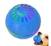 Générique Smart Bouncing Dog Ball - Interactive Rolling Pet Toy with LED Lights | Automatic Motion Teaser for Dogs & Cats, Indoor/Outdoor Play, Durable ABS, 2.56in Puppy & Kitty Exercise Toy