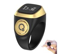 Générique Smart Ring Counter - Smart Tally Counter Ring - Compteurs des Doigts | Usure De Doigt Intelligente Élégante Rechargeable | Soutien Multi-Langues, Anneaux De Rappel De Prière pour Suivre Le