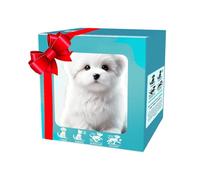Générique Smart Robot Dog, Plush Electronic Puppy Toy, Interactive Stuffed Robotic Animal for Kids with Barking Walking Features, Realistic Battery-Powered Companion Pet