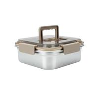 Générique Smell Proof Container, Vacuum Seal Box, Insulated Thermal Layer, Leak Proof Lid, Stackable Lunch Organizer, Efficient Space-Saving, Locks Freshness, Odor Control, Perfect for Kitchen, Lunch