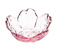 Générique Smooth Stackable Glass - Flower Aesthetic Dipping Sauce Dish | Seasoning Sauces Dipping Plates For Vinegar Snacks Sushi Camping Home Kitchen