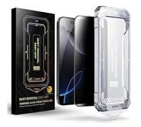 Générique SmoothShield 2 Packs - Tempered Glass Screen Protector with Anti-Scratch, Anti-Fingerprint, Privacy Screen & Auto Dust-Free Installation - Easy Install (Privacy 2 Packs,for 16 Pro)
