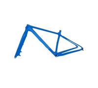 Générique SN05 27.5ER Cadre de vélo Neige Semi-Rigide entièrement en Carbone Inclus/Pas Fourche Avant 197mm arrière 150mm(Bule Add Logo,18 inch NO Fork)