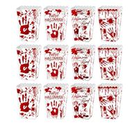 Générique Snack Treat Box pour Halloween, Party Supplies Containers & Boxs Set de 12, créativité Créative de Snack Box Cookie pour la soirée Halloween de la soirée cinéma