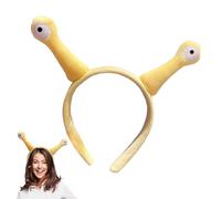 Générique Snail Antenna Headband - Plush 60g | Cartoon Snail Eye Headband