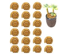 Générique Snail Shell Statue, Resin Small Snail Shells Decor, Miniature Collectible Toys, Realistic Garden Ornaments, Sturdy Resins Craft Figures, Ideal for Desk Flower Pot Pathway Patio Backyard