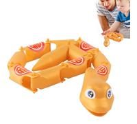 Générique Snake articulé, Jouet torsadé de Serpent - Prank Snake Multi-Joint Statue - Home School Travel Gag Joke Fun Fun Collectable Animal Fornament pour sa Fille, Petit ami, Fils