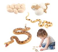 Générique Snake Growth Cycle - PVC Biological Model Toyy | Life Cyclle Figurines Toy Set, Simulation Solid Snakke Growth Cycle Mold Figure Toy, Realistic Snake Ornamnet