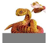 Générique Snake imprimé 3D | 11,81 Pouces Snakes Toys Fidget Animaux de Serpent articulé Vipère Ornement décoratif Suspendu Home Office bibliothèque Bureau