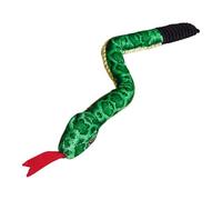 Générique Snake Toy | Paper Snake Toy | Squeaky Dog Toy | Plush Squeak Snake Dog | Interactive Pet Toy | Bite-Resistant Sounding Paper Animals Chew Toy for Large and Small Dogs