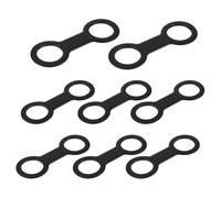 Générique Snorkel Clip - Quick Release Double Ring Holder, Flexible Attachment with Sturdy Construction for Secure Fit and Easy Adjustment, Ideal for Snorkelers Swimming Beach Vacation Activities