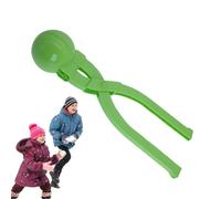 Générique Snow Ball Clip, Snowball Maker Tools, Adorable Large Thickened Winter Snow Mold, Ergonomic Snow Toy for Outdoor Plaything, Boys and Girls, Kids, 13.39x2.95 inches