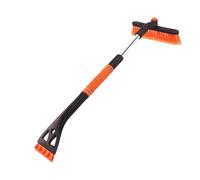 Générique Snow Brush - 25.19 inch Extendable Ice Scraper | Ergonomic Grip Detachable Snow Scrapers with Rotatable Head, Windshield Scraper for SUV Truck Sedan and Vehicle Auto Winter