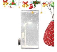 Générique Snow Night Light - Decorative Scene Lamp with Mini Street Design, Elegant Christmas Craft Ornament for Winter Atmosphere | Handmade Artistic Living Room, Bedroom, and Holiday Home Decor