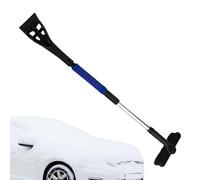 Générique Snow Removal - Snow Brush Tool for Car | Foam Grip Handle with Double Cleaning Head, Compact Storage and Efficient Snows Removal Performance for SUV Truck Window Door Windshield Winter